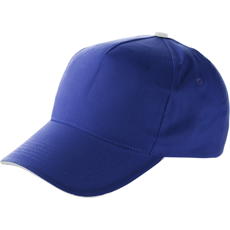 Cap with sandwich peak 9114_023 (Cobalt blue)