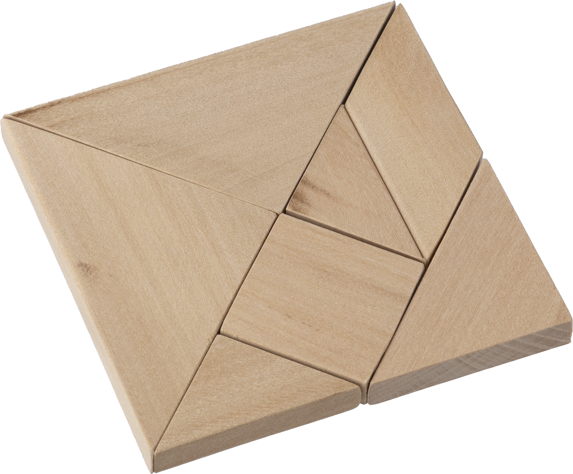Picture of Wooden tangram puzzle