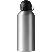 Aluminium single walled drinking bottle (650ml) 7509_032 (Silver)