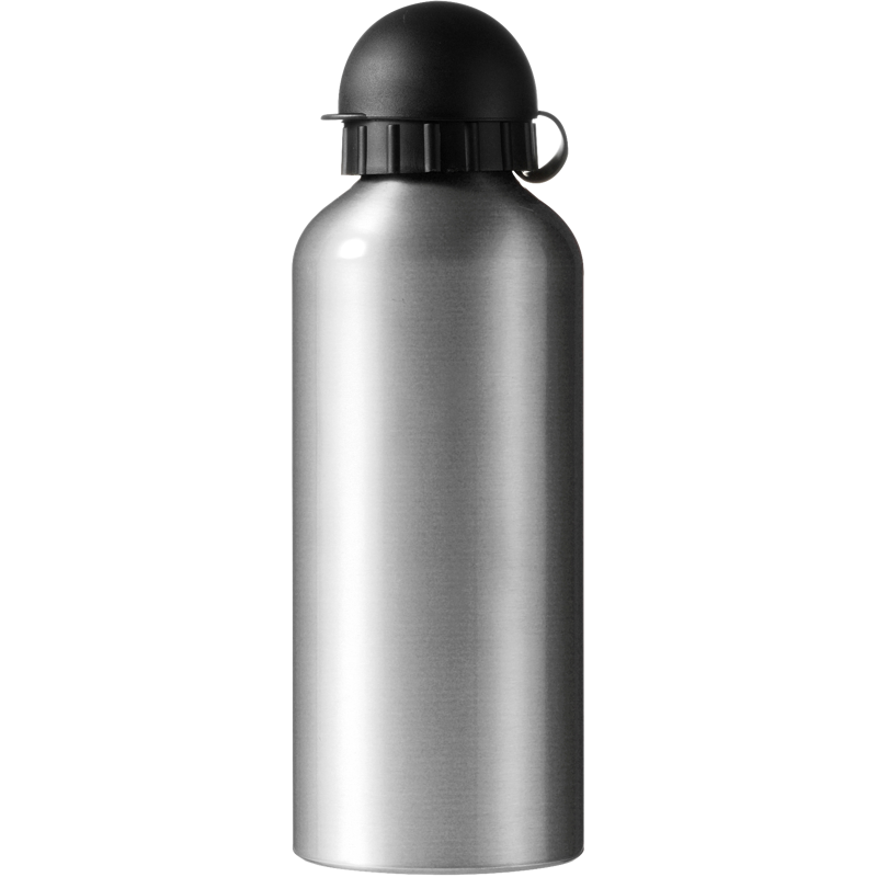 Aluminium single walled drinking bottle (650ml) 7509_032 (Silver)