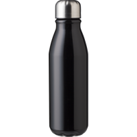 Recycled aluminium single walled bottle (550ml) 1014888_001 (Black)