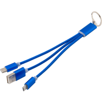 Aluminium cable set 9215_023 (Cobalt blue)