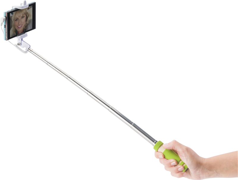 Telescopic selfie stick 007248_019 (Lime)