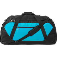 Large sports/travel bag 7947_980 (Black/light blue)