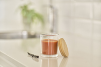 Glass candle 1207021_007 (Orange)