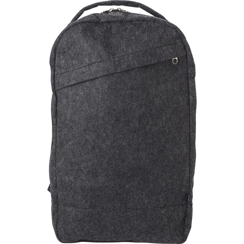 RPET felt backpack 970944_491 (Dark Grey)
