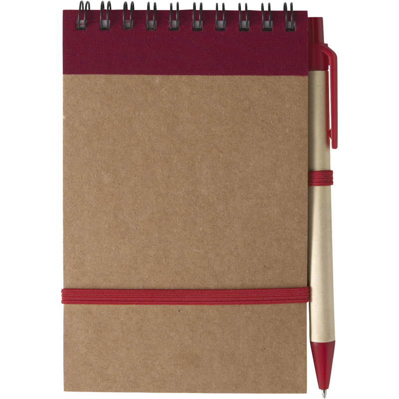 Recycled notebook 5410_008 (Red)