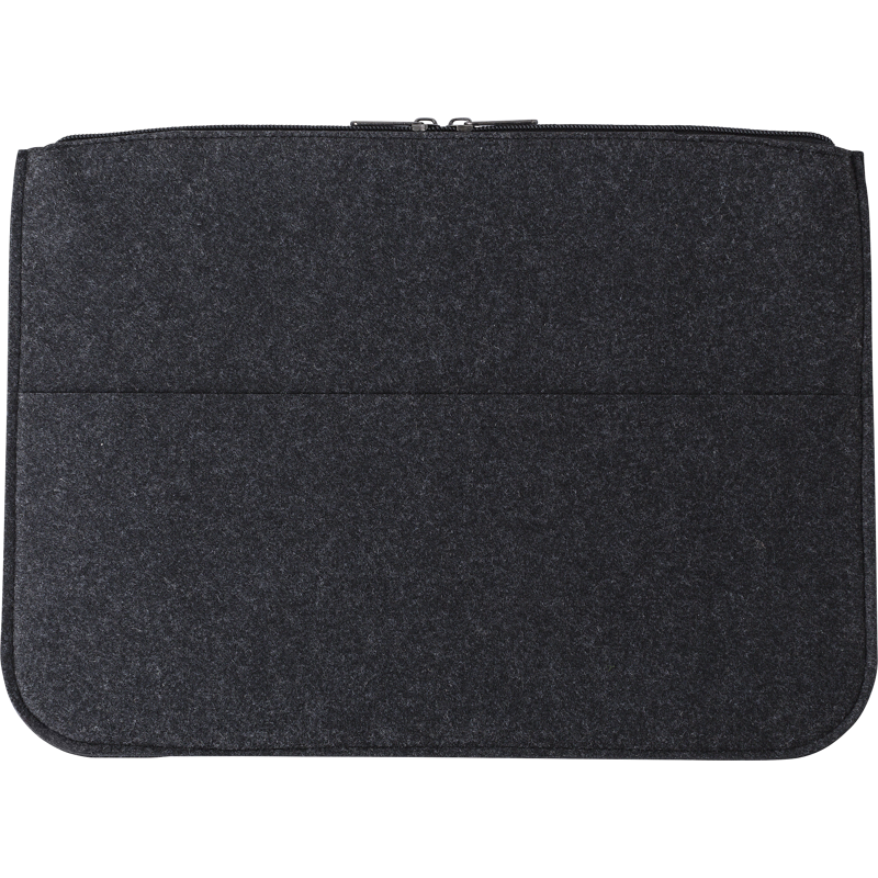 RPET felt laptop pouch 970956_491 (Dark Grey)