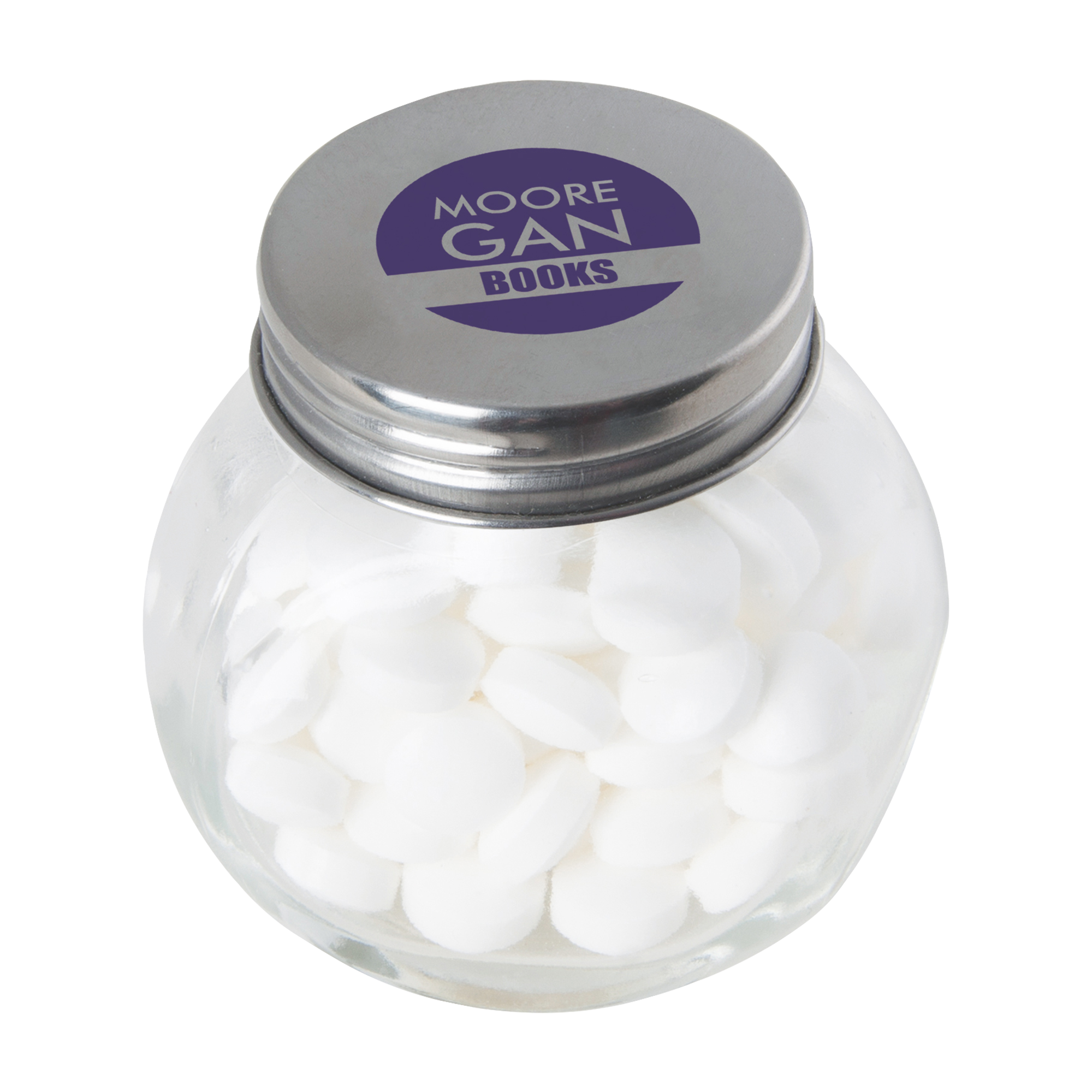 Picture of Small glass jar with dextrose mints