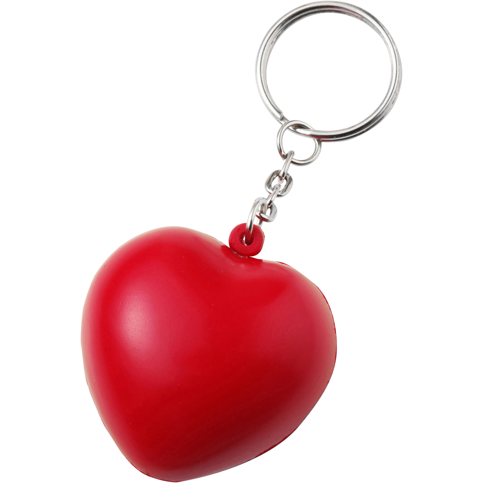 Anti-stress heart keyring
