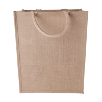 Jute bag standing model X201211_011 (Brown)