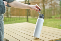Stainless steel double walled bottle (800 ml) 1206646_002 (White)