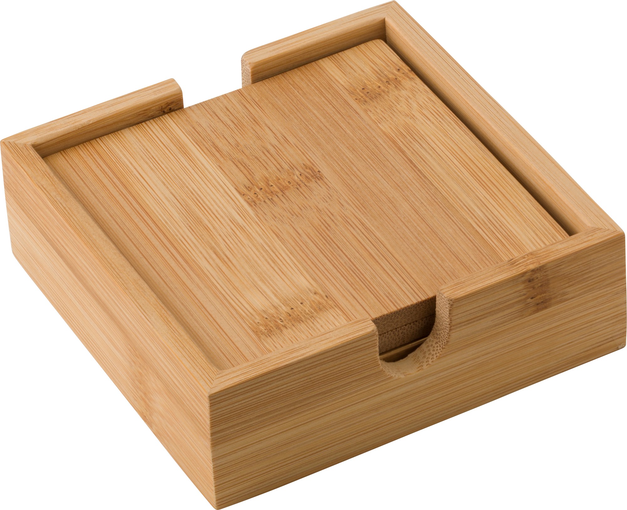 Picture of Bamboo coaster set (4pc)