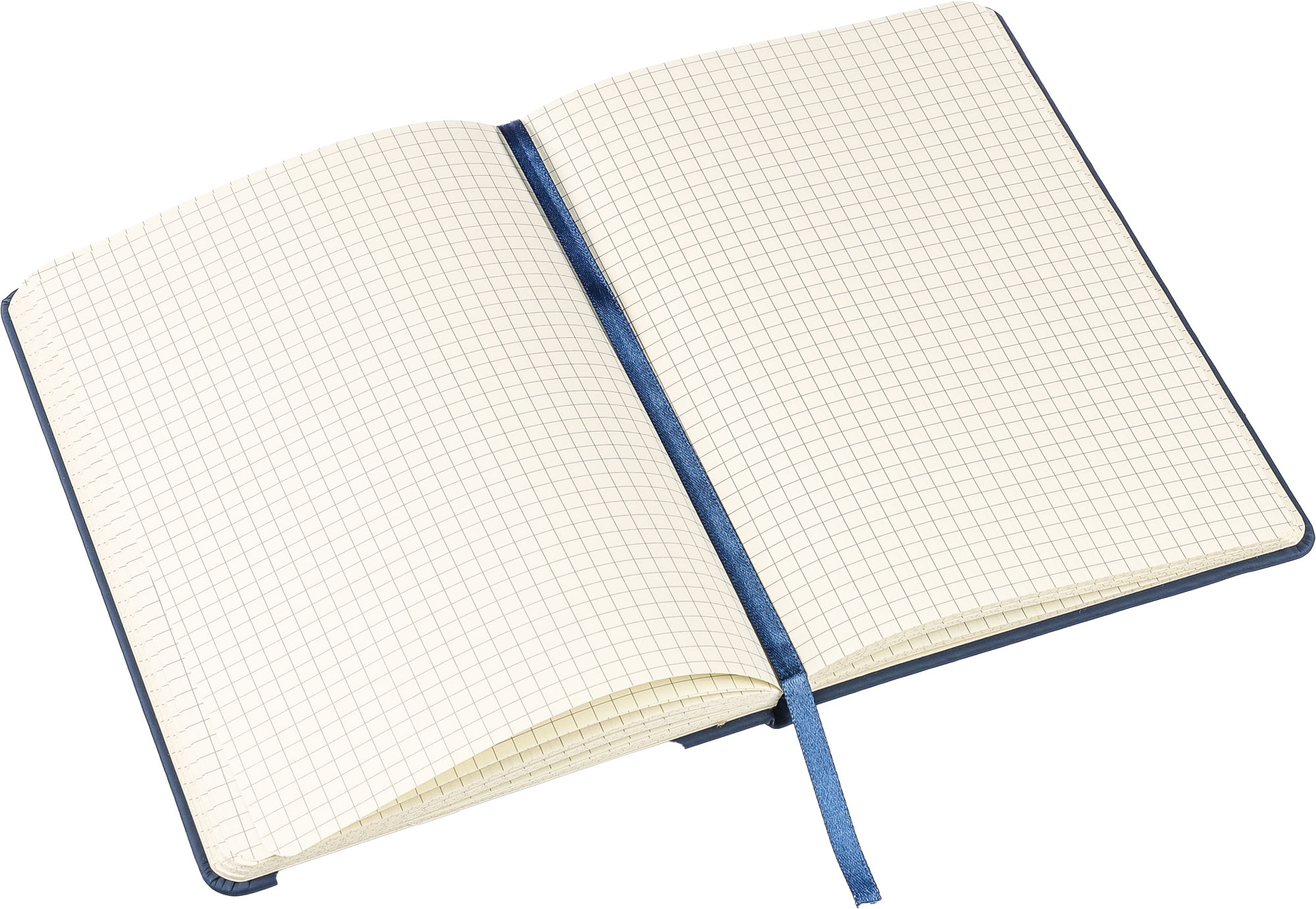 Picture of PU notebook (A5) with grid square pages