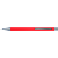 Ballpen with rubber finish 8298_008 (Red)