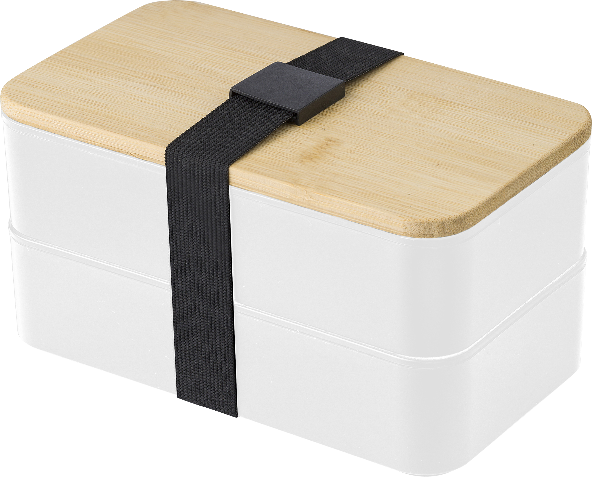Picture of Double lunch box with bamboo lid