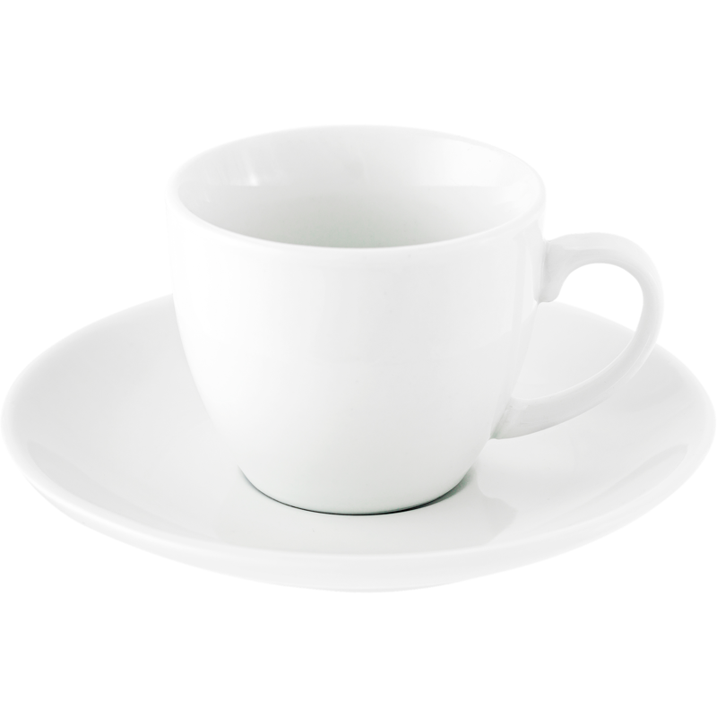 Cup and saucer (80ml) 3177_002 (White)