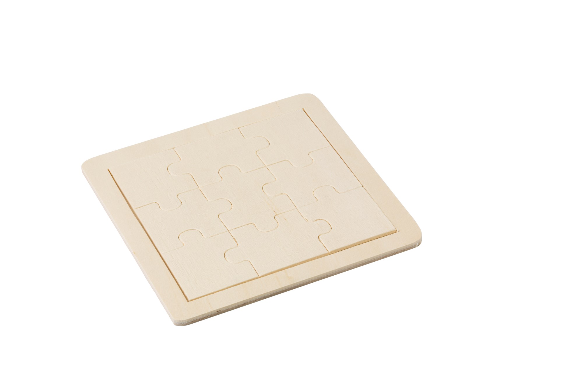 Picture of Wooden nine piece puzzle