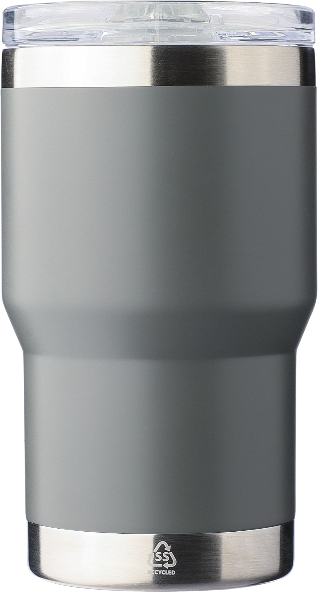 Picture of Recycled stainless steel double walled travel mug (350ml)