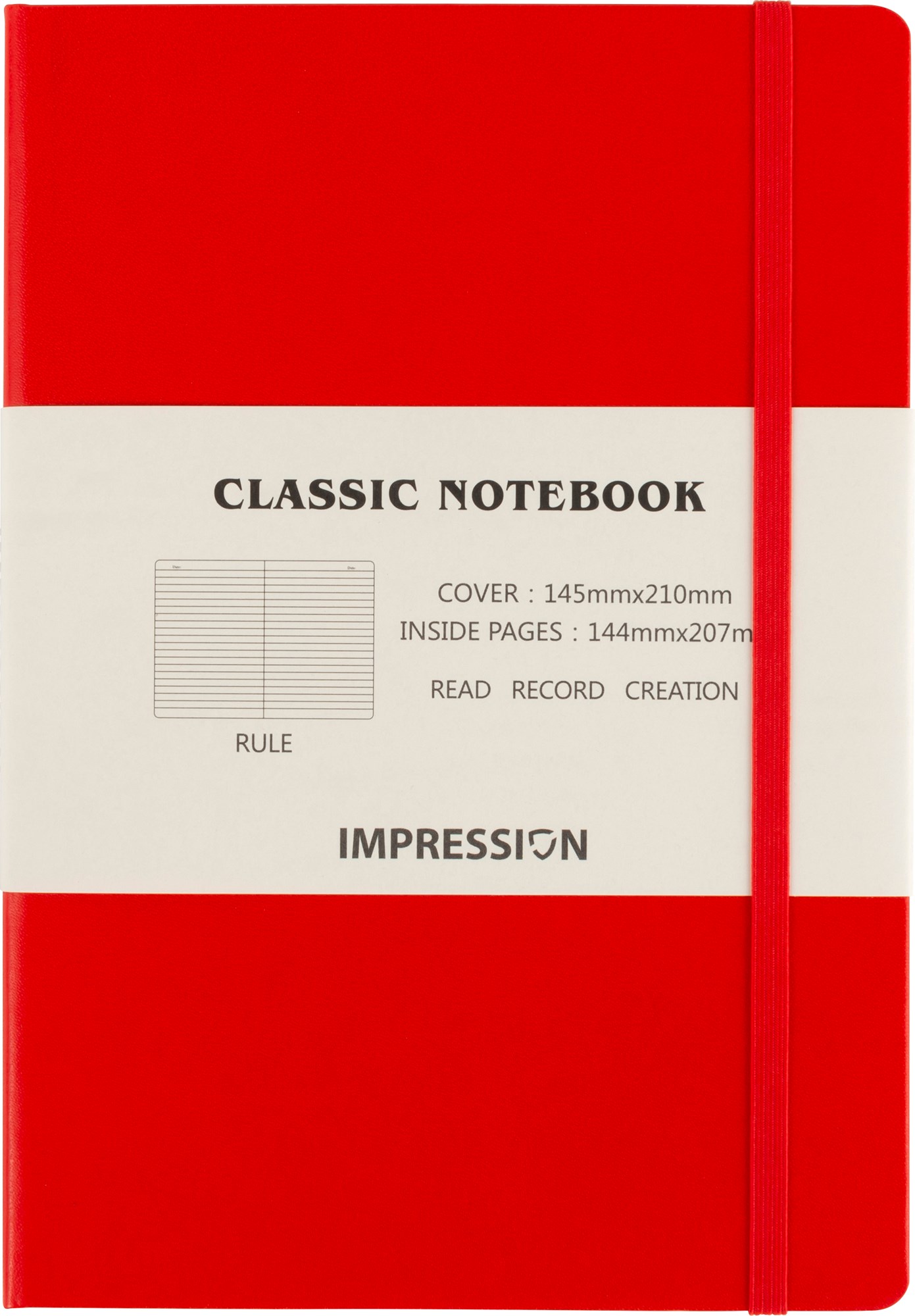 Picture of Cardboard notebook (approx. A5)