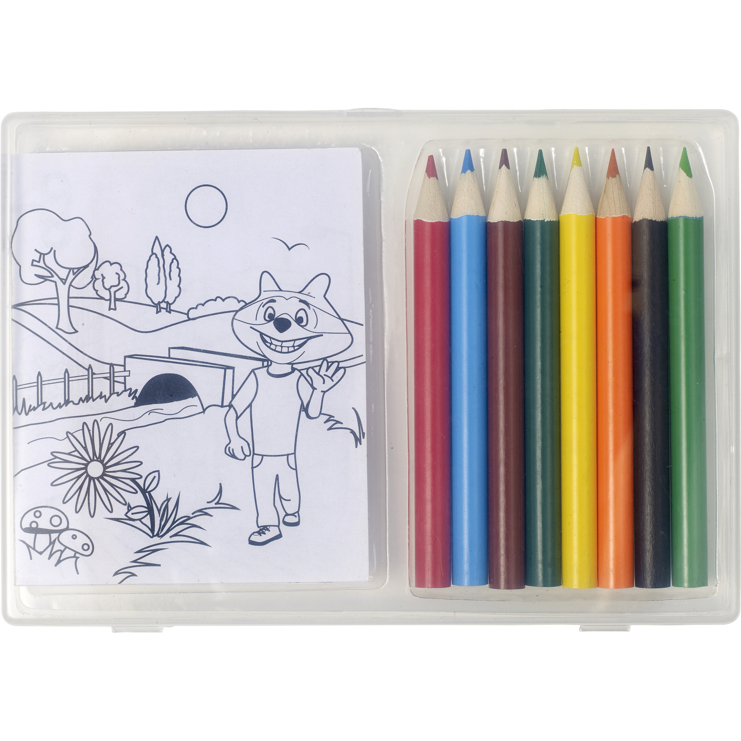 Picture of Pencils and colouring sheets