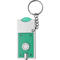Key holder with coin 1987_029 (Light green)