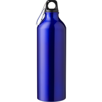Recycled aluminium single walled bottle (750ml) 1015121_023 (Cobalt blue)