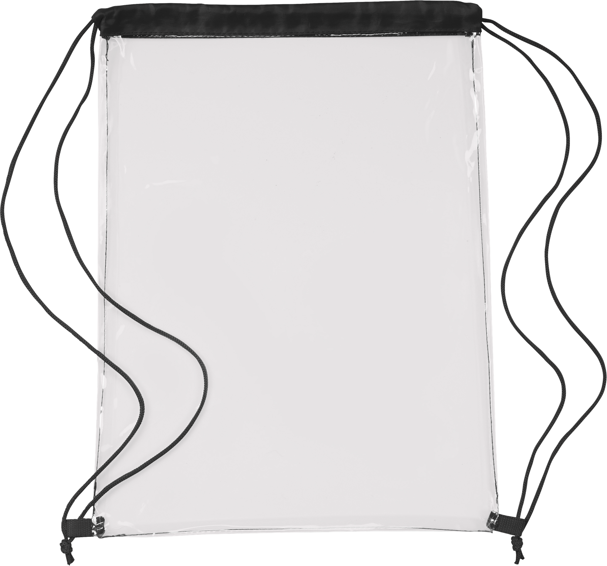 Picture of Transparent drawstring bag