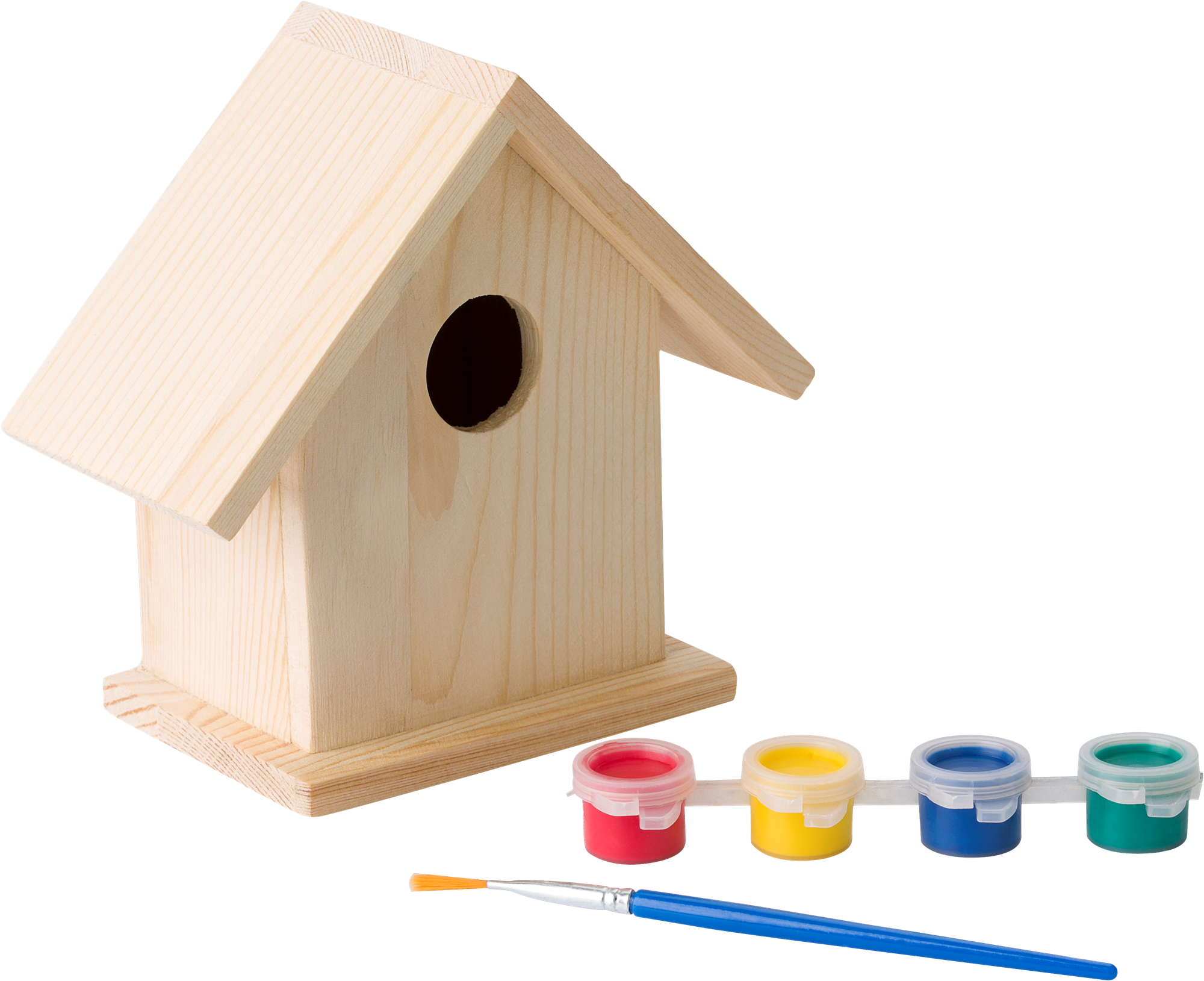 Picture of Bird house with painting set