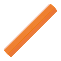 Plastic single pen box X159626_007 (Orange)