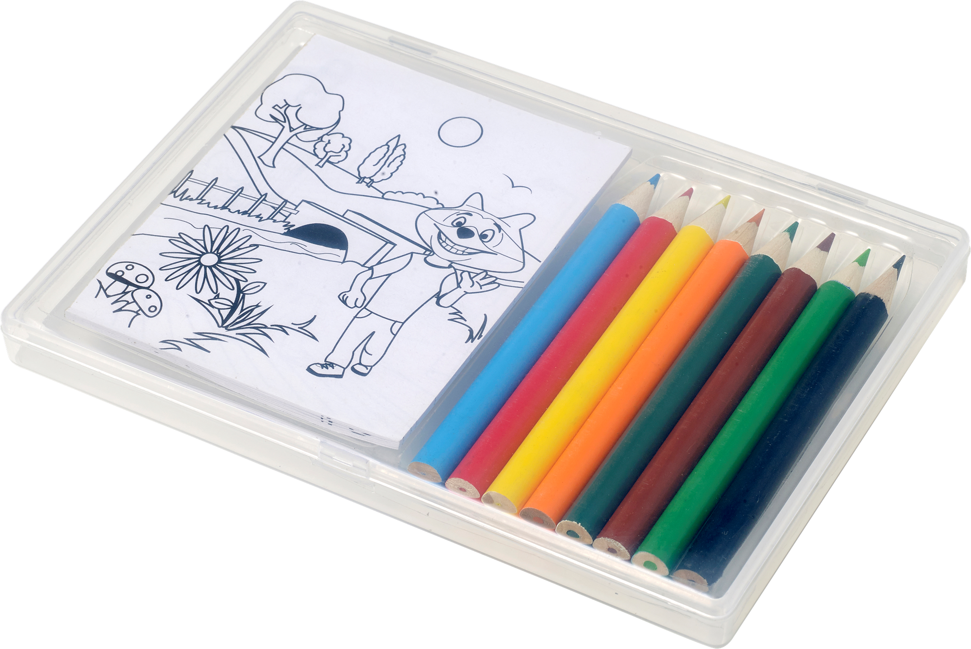 Picture of Pencils and colouring sheets