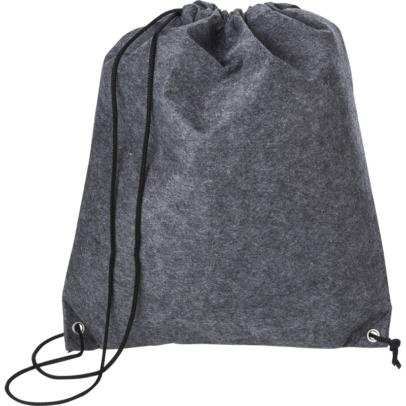 RPET felt drawstring backpack 970950_003 (Grey)