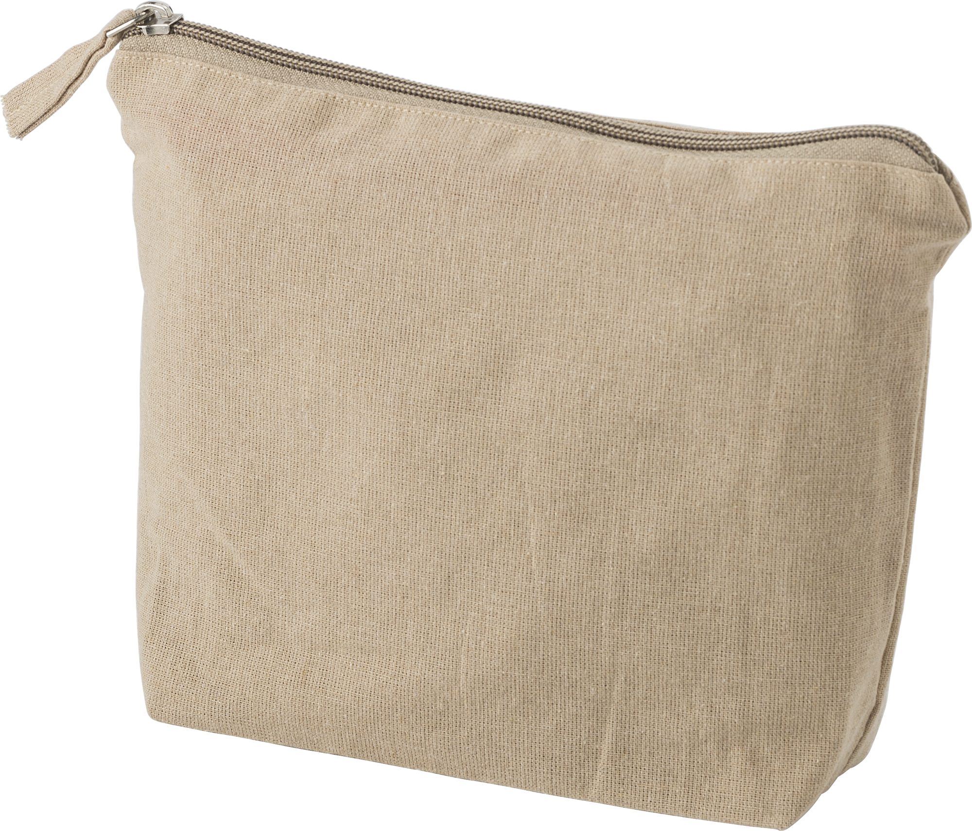 Picture of Recycled cotton cosmetic bag. (180gsm/5.31oz)