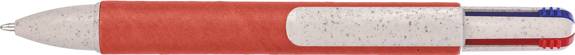 Picture of Recycled carton four-colour ballpen