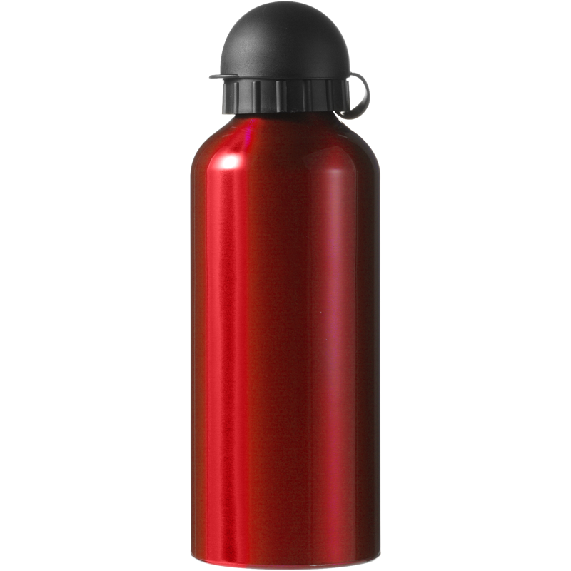 Aluminium single walled drinking bottle (650ml) 7509_008 (Red)