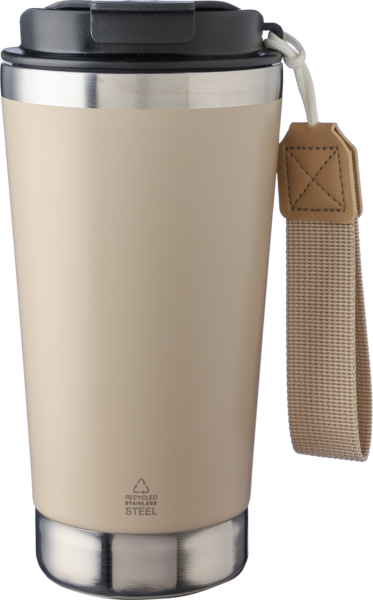 Picture of Recycled steel double walled travel mug (500ml)