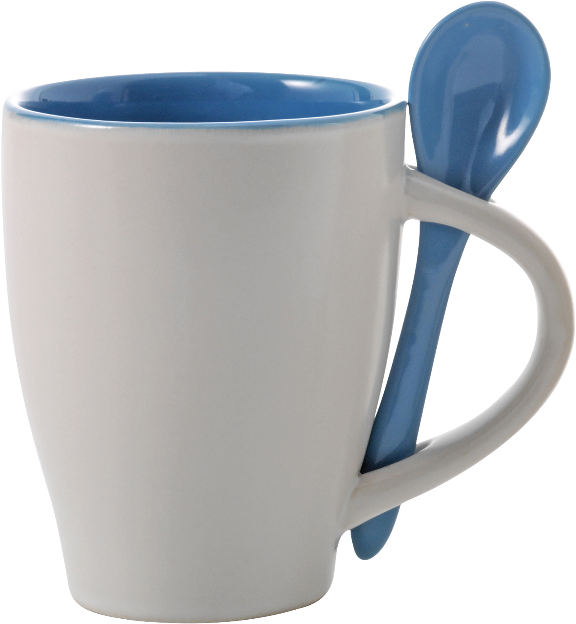 Picture of Coffee mug with spoon (300ml)