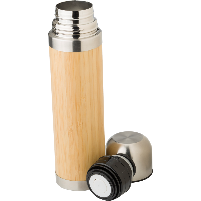 Bamboo thermos bottle (400ml) 429221_823 (Bamboo)