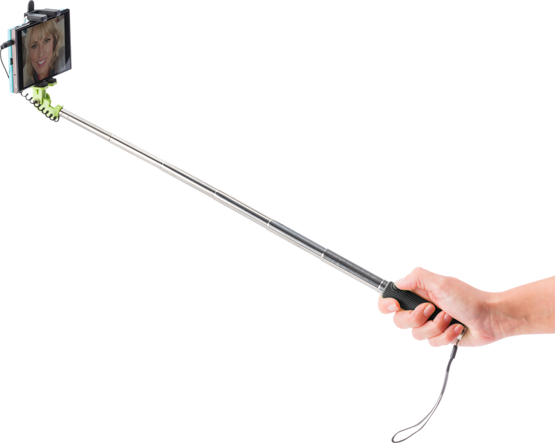 Telescopic selfie stick 7245_019 (Lime)
