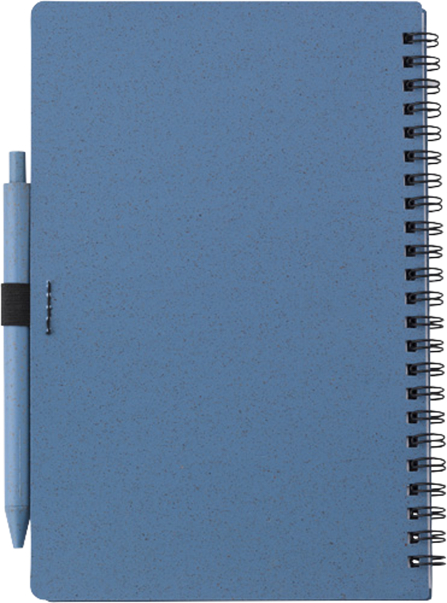 Picture of Wheat straw notebook with pen (approx. A5)