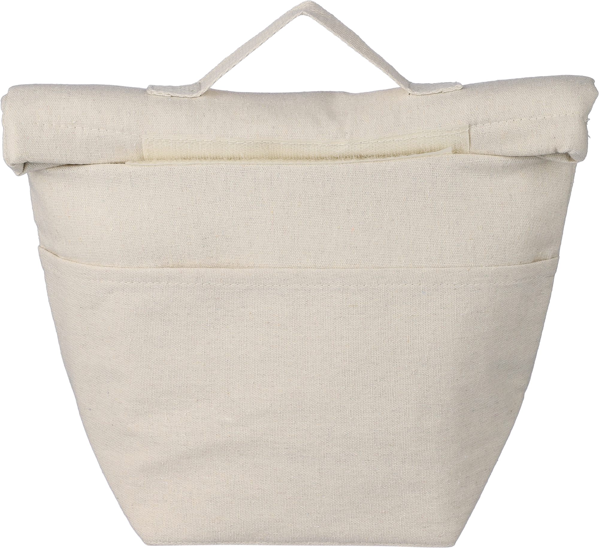 Picture of Recycled cotton rolltop cooler bag (220gsm/6.49oz)