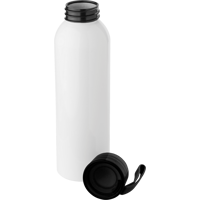 Aluminium single walled bottle (650ml) 9303_001 (Black)