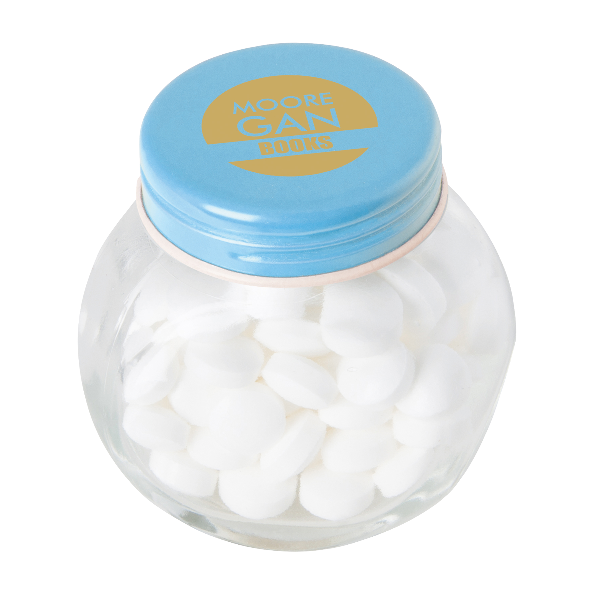 Picture of Small glass jar with dextrose mints