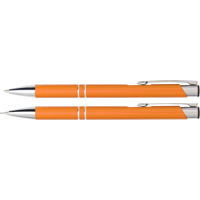 Aluminium writing set 9032_007 (Orange)