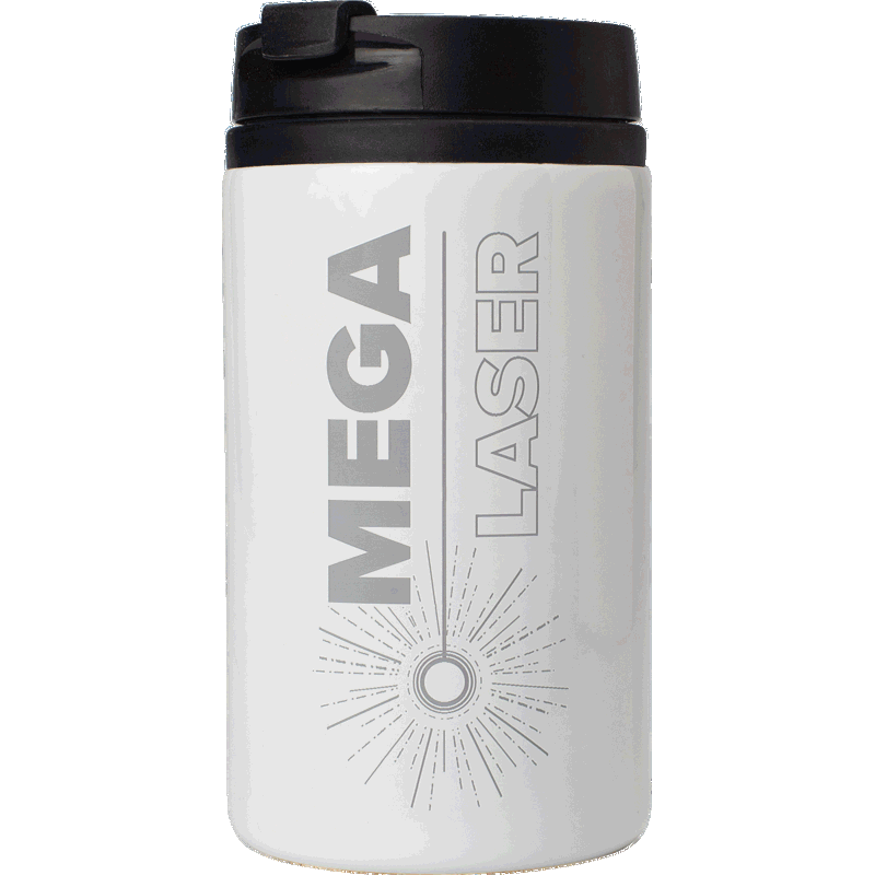 Stainless steel double walled thermos cup (300ml) 8385_002 (White)