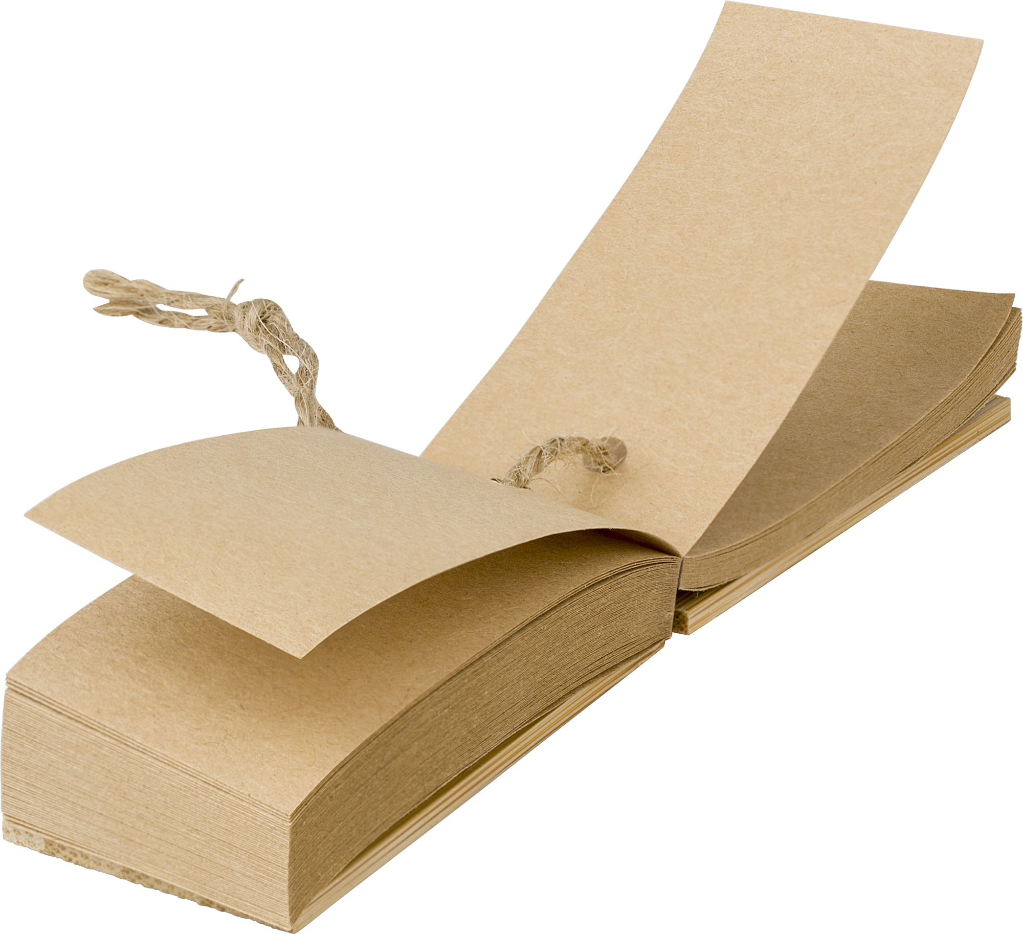 Picture of Kraft paper memo notes