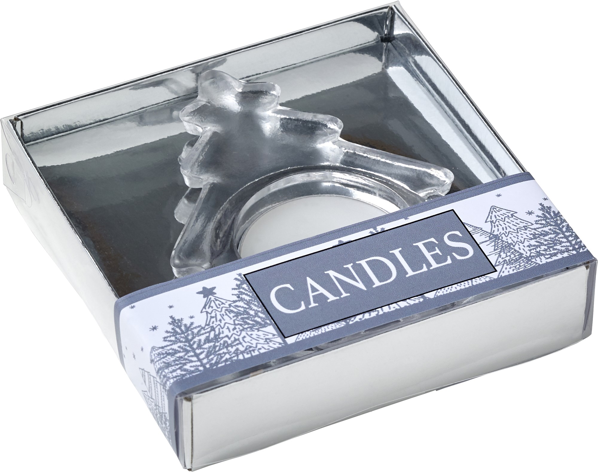 Picture of Christmas tree candle holder