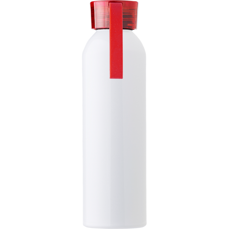 Aluminium single walled bottle (650ml) 9303_008 (Red)