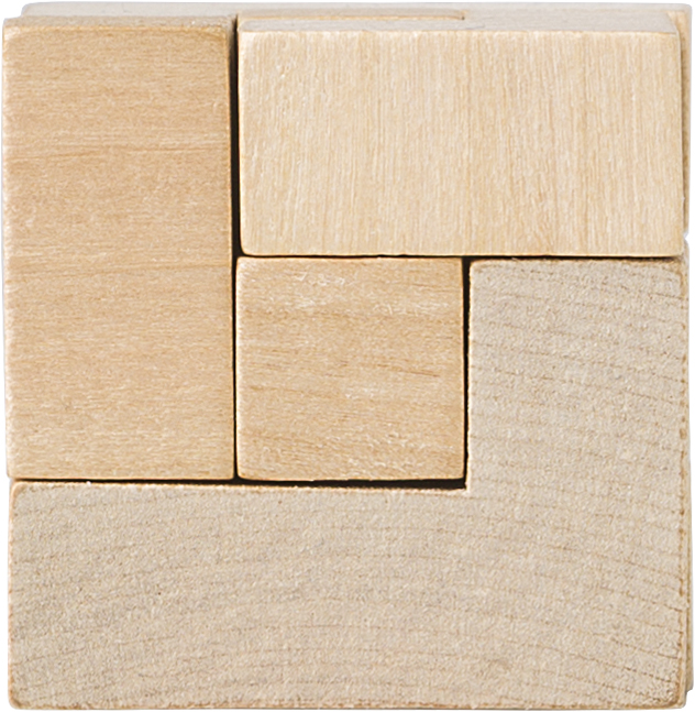 Picture of Wooden cube puzzle