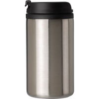 Stainless steel double walled thermos cup (300ml) 8385_032 (Silver)